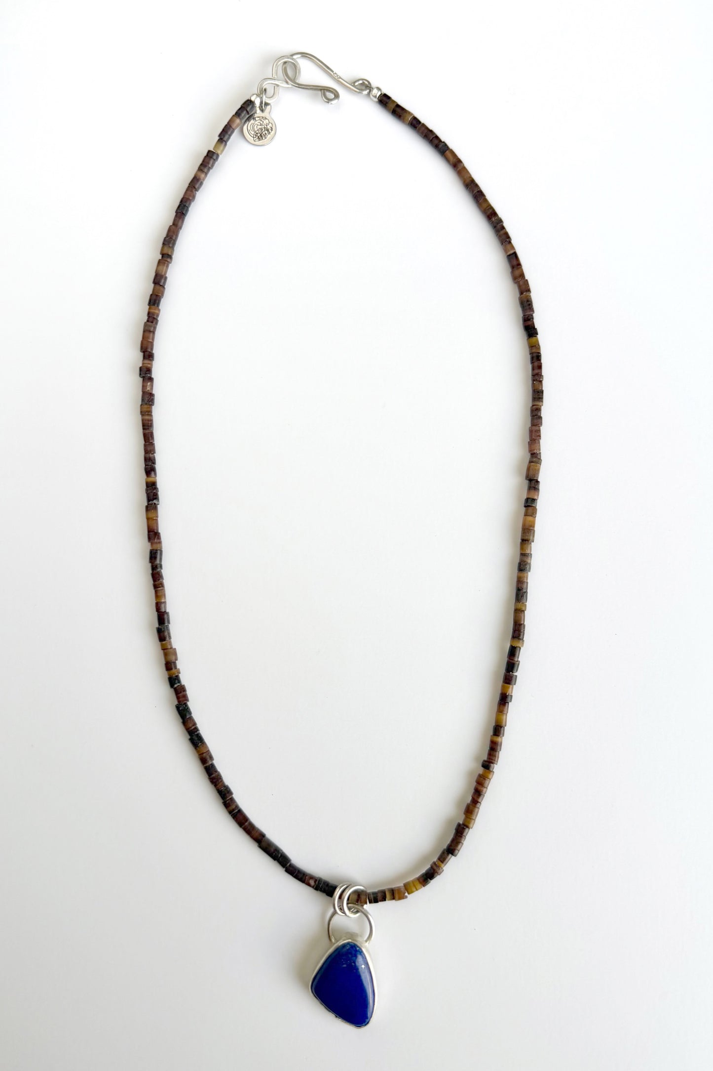 Lapis Shell Necklace