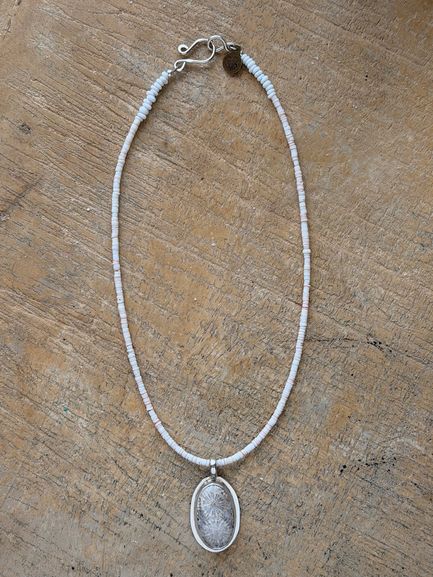 Fossilized Coral Necklace
