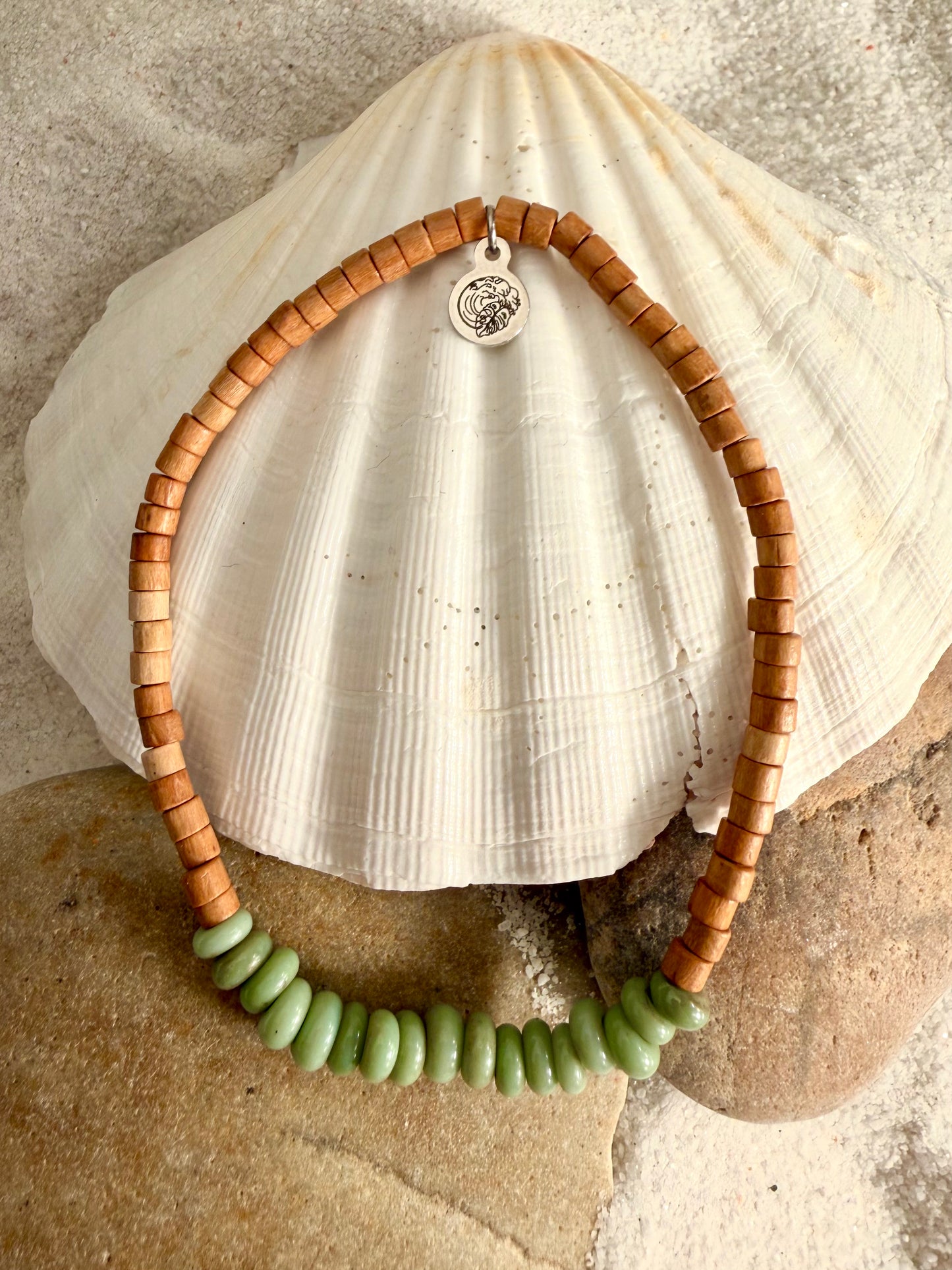 Glass Stretch Anklet