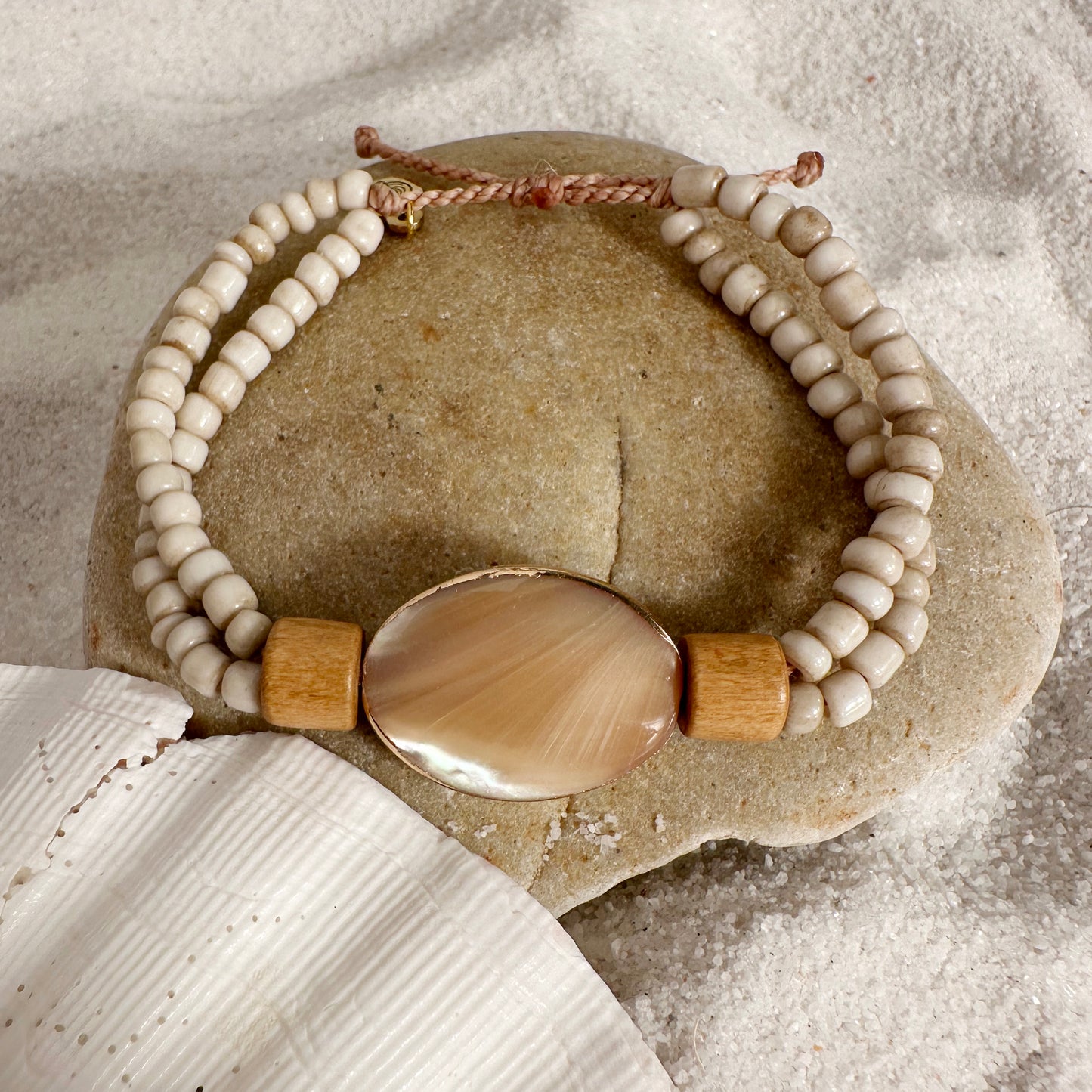 White Ginger Bracelet