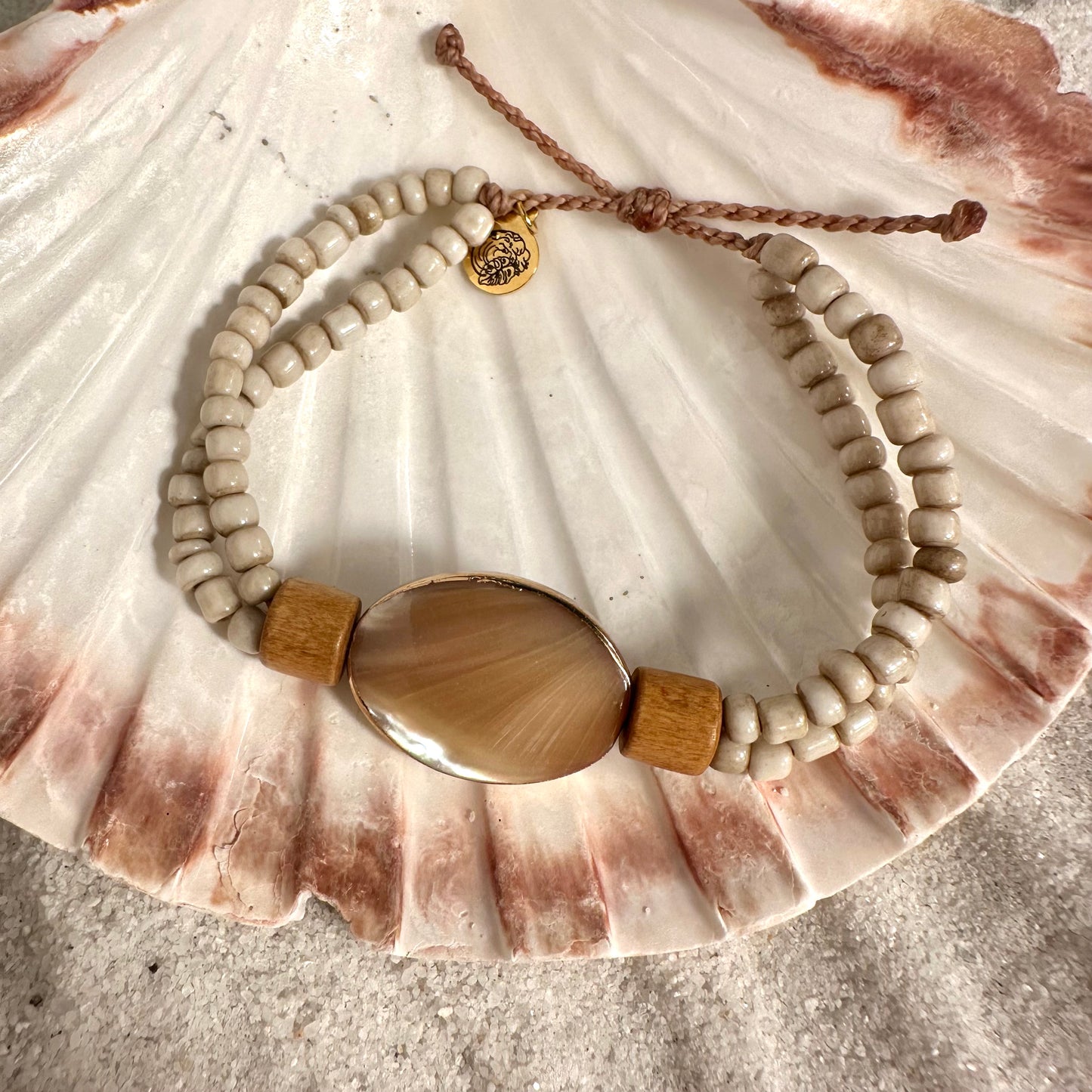 White Ginger Bracelet