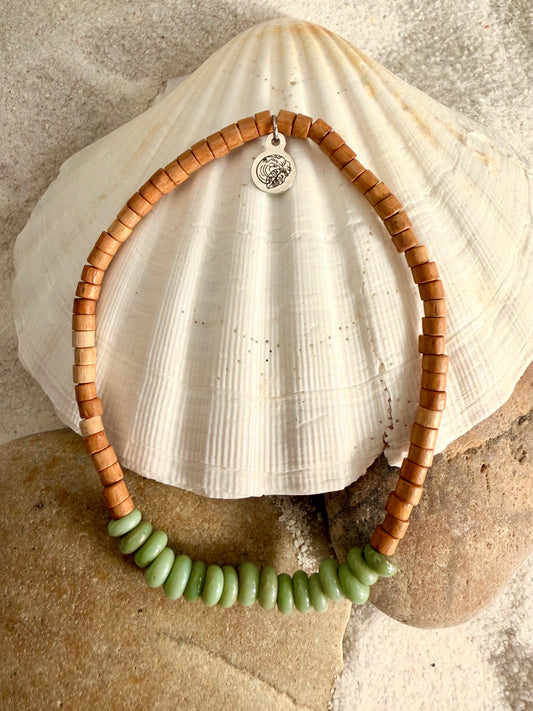 Glass Stretch Anklet